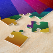 Double Rainbow Spiral Puzzle Legpuzzel (Zijkant)