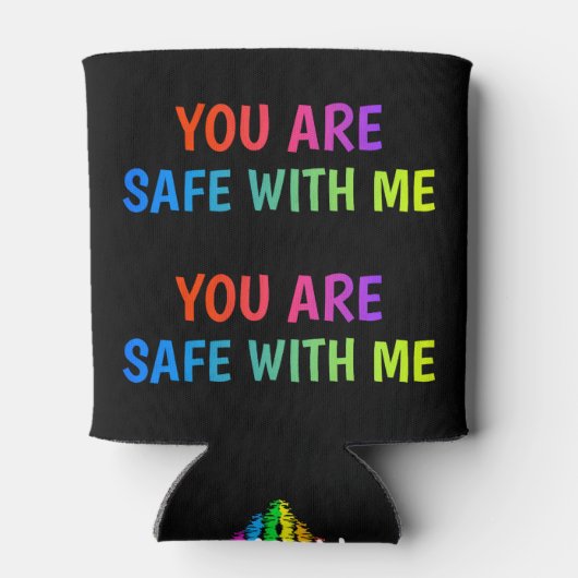 Double Safe Pride-Koelbox Blikjeskoeler (Achterkant)