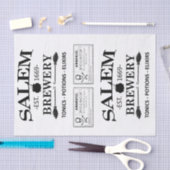 Double Salem Brewery Tissue Paper Tissuepapier (Craft)