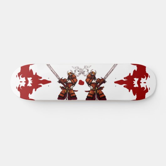 Double Samurai Skateboard (Horizontaal)