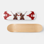 Double Samurai Skateboard (Horizontaal)