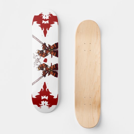 Double Samurai Skateboard (Voorkant)