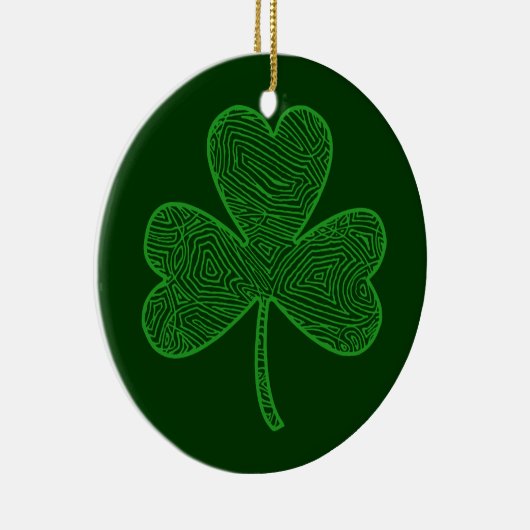 Double Shamrock Ornament (Rechts)