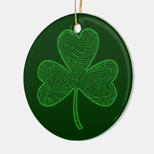 Double Shamrock Ornament (Links)