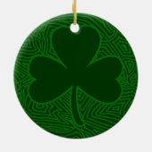 Double Shamrock Ornament (Achterkant)