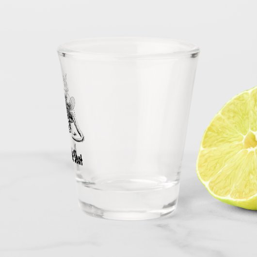 Double Shot Kangaroo Tennis Shot Glas (Rechts)