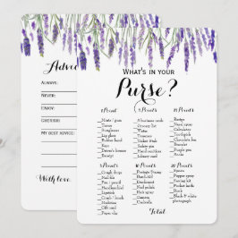 Double Side - 2 Bruidsfeest Spellen Tas | Wensen Kaart