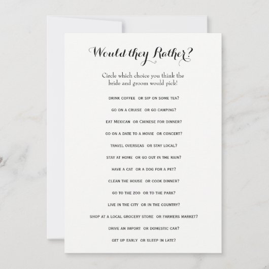 Double Side Vrijgezellenfeest Games- Groom Say| Ra (Voorkant)