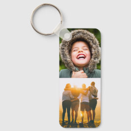 Double Sided 4 Photo Sleutelhanger