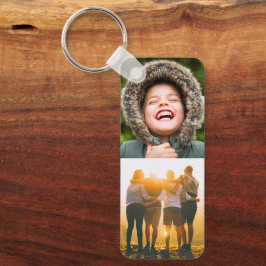 Double Sided 4 Photo Sleutelhanger