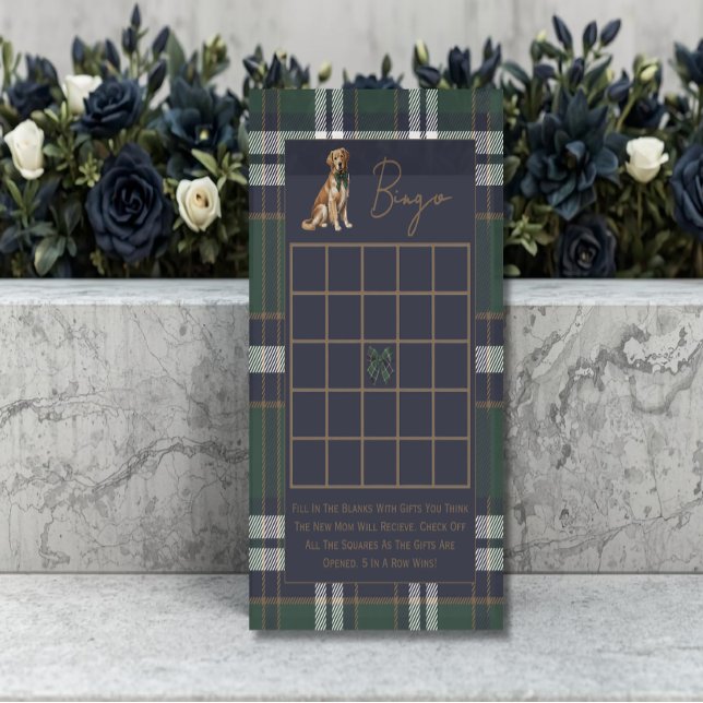 Double sided baby shower games Chic Dog Theme (Creator heeft geüpload)