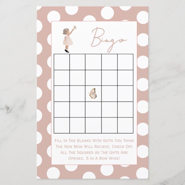 Double sided baby shower games Sugar and Spice (Voorkant)