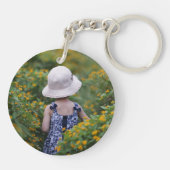 Double Sided Custom Family Photo Keychain (Achterkant)
