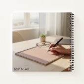 Double-Sided Custom Image Personalized Notitieboek (Achterkant)