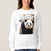 Double Sided Hamlet Shakespeare Quote Panda Beer Trui (Voorkant)