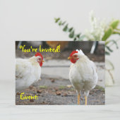 Double Sided Invitation Kaart (Staand voorkant)