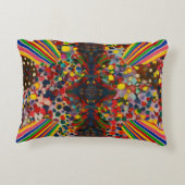 Double-Sided Kaleidoscope Tote – One-of-a-Kind  Accent Kussen (Achterkant)