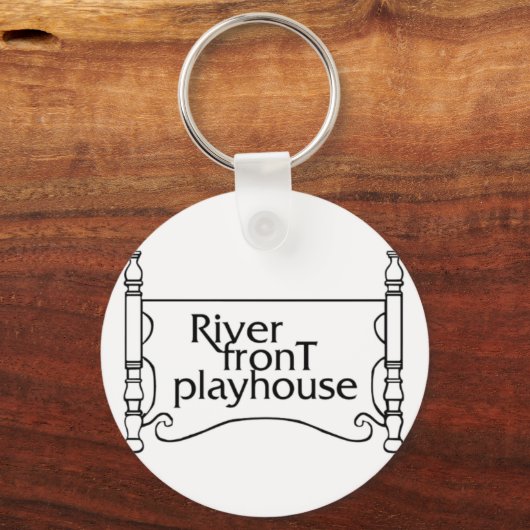 double sided logo key chain sleutelhanger (Achterkant)