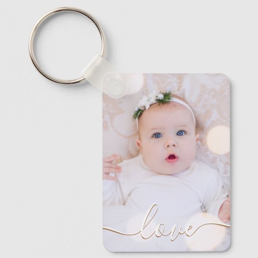 Double Sided Photo Aluminum Sleutelhanger (Voorkant)