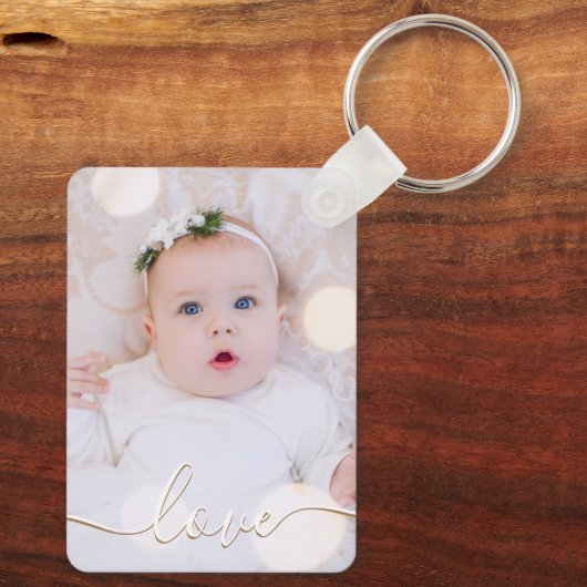 Double Sided Photo Aluminum Sleutelhanger (Achterkant)