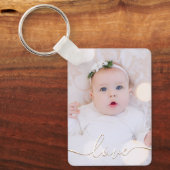 Double Sided Photo Aluminum Sleutelhanger (Voorkant)