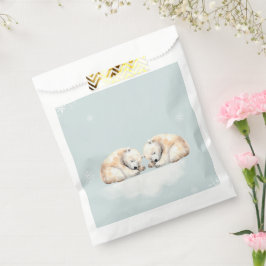 Double Snuggles Twin Polar Beren Bedankzakje