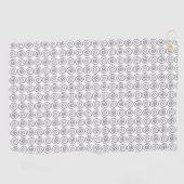 Double Spiral Celtic Pattern Golfhanddoek (Horizontaal)