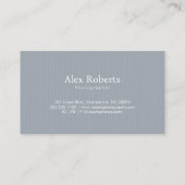 Double Striped | Coastal Visitekaartje (Achterkant)