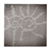 Double Sun - Newspaper Rock Petroglyphs Tegeltje (Voorkant)