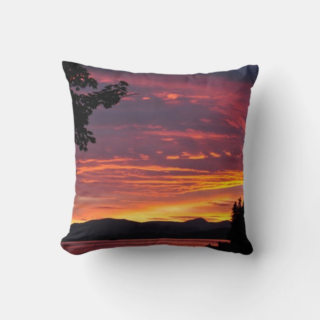 Double Sunset Pillow Kussen (Voorkant)
