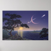 Double Sunset Poster (Voorkant)