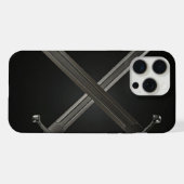 double swords hoesje iPhone hoesje (Achterkant horizontaal)