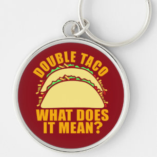 Double Taco Sleutelhanger