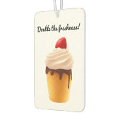 Double the Freshness – Cute Ice Cream Cone  Luchtverfrisser (Links)