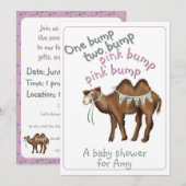 Double the Joy, Double the Love Invitation Kaart (Voorkant / Achterkant)