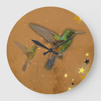 Double the lovely Humming Birds Grote Klok