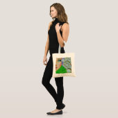 "Double Trouble" boodschappentas Tote Bag (Voorkant (model))