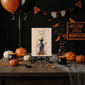 Double Trouble Brew - Een Tweeling Halloween Baby  Kaart
