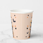 Double Trouble Brew - Een Tweeling Halloween Baby  Papieren Bekers (Rechts)