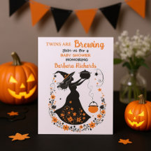 Double Trouble Brew - Tweeling Halloween Baby show