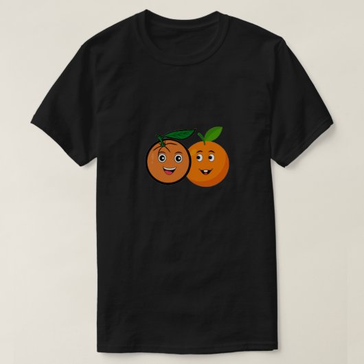 Double Trouble Oranges  T-shirt (Design voorkant)