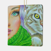 "Double Trouble" ornament (Links)