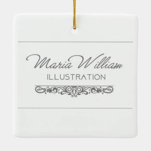 "Double Trouble" ornament (Achterkant)