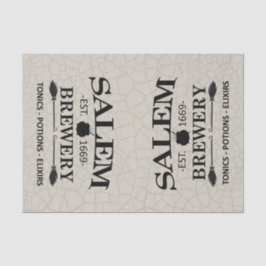 Double Trouble Salems - Gebarsten achtergrond Tissuepapier