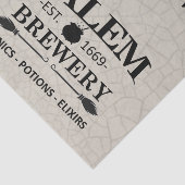 Double Trouble Salems - Gebarsten achtergrond Tissuepapier (Detail)