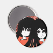 Double Trouble toevoegen aan het ontwerp van Anime Magneet (Voorkant / Achterkant)