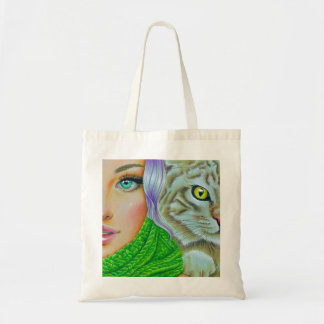 "Double Trouble" tote bag