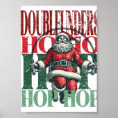 DOUBLE-UNDERS Leuke Kerstversie Fitness Voorwaarde Poster (Voorkant)