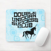 Double Unicorn Success Club Mousepad Muismat (Met muis)
