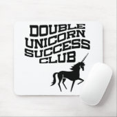 Double Unicorn Success Club Mousepad Muismat (Met muis)